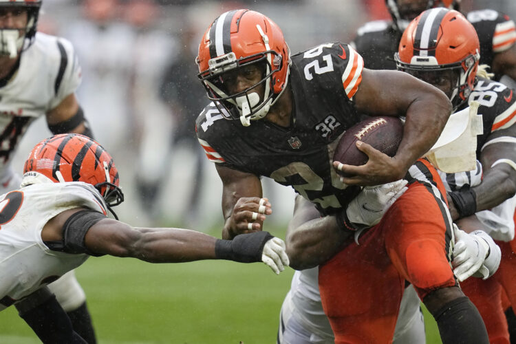Browns RB Chubb says return from knee surgery like "a dream." Still unclear when he'll play in game